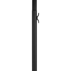 20FT Aftageligt Flagstangssæt, Heavy Duty Aluminium, Sort Flagstang, Holdbar Kvalitet, Let At Montere
