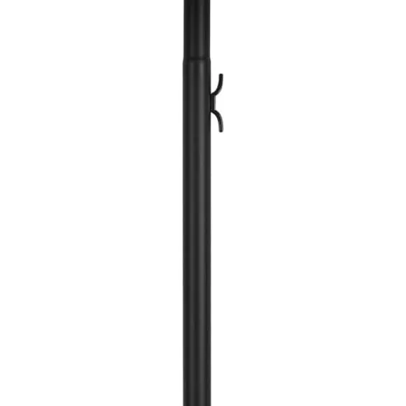 20FT Aftageligt Flagstangssæt, Heavy Duty Aluminium, Sort Flagstang, Holdbar Kvalitet, Let At Montere