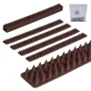 Fugleafvisende pigge, 2x49x4 cm, Brun