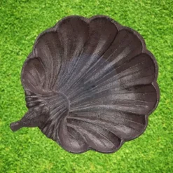 Fuglebad, 24.5x22x18 cm, Brun