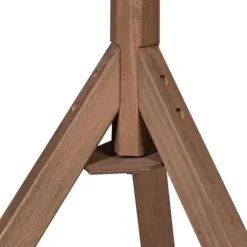 Fuglefoderbræt, Fritstående, 139x70x60 cm, Brun