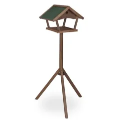 Fuglefoderbræt, Fritstående, 139x70x60 cm, Brun