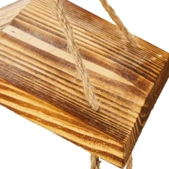 Fuglefoderbræt, 73x20x20 cm, Brun