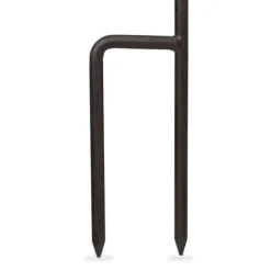 Fuglefoderbræt, 115x15x16 cm, Brun, Støbejern