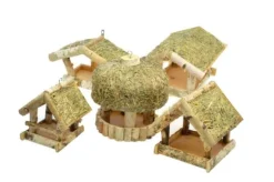 Fuglefoderhus i træ – fuglehus K110