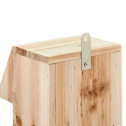 Fuglekasse, 24,5x14x14 cm, Natur