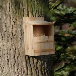 Fugleredekasse, 36x22x21 cm, Natur