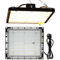 Full Spectrum LED Vækstlys, 150W Effekt, Dæmpbar Funktion, Egnet til Indendørs Havearbejde