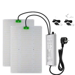 Full Spectrum LED Vækstlys, 120W/240W Effekt, IP65 Klassificering,240W