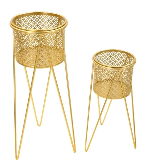 FURNLUX GRYDELAPPER NAT GULD 21CM (2 STK.)