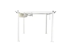 FURNLUX UDENDØRS PERGOLA LAZIO HVID 295CM