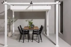 FURNLUX UDENDØRS PERGOLA LAZIO HVID 295CM
