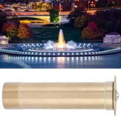G1/2 indvendig gevind G3/4 udvendig gevind fontænedyse messing svampehoved damsprinkler