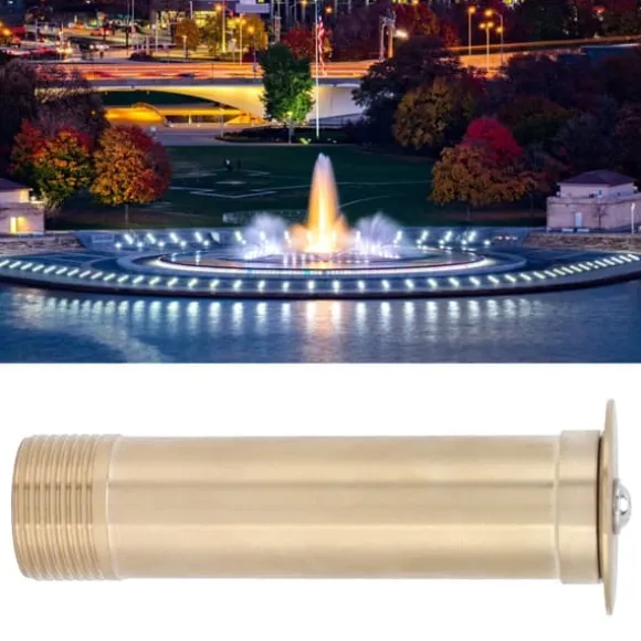 G1/2 indvendig gevind G3/4 udvendig gevind fontænedyse messing svampehoved damsprinkler
