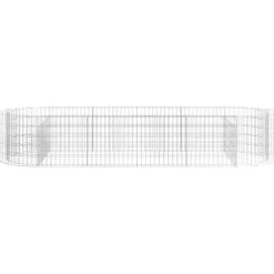 Gabion-højbed 300x100x50 cm galvaniseret jern - Gabion-havebed - Gabion-havebede - Home & Living
