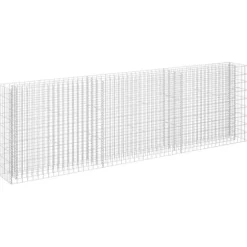 Gabion-højbed 270x30x90 cm galvaniseret stål - Gabion-højbed - Gabion-højbede - Home & Living