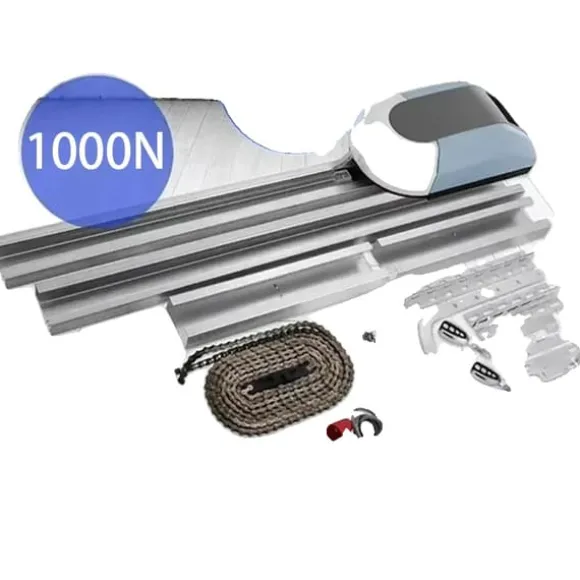 Garageportåbner, 120W motorkraft, 12m² dækning,1000N