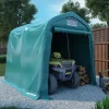 Garagetelt til opbevaring - PVC 100% | Størrelse: 1,6x2,4 m | Farve: Grøn