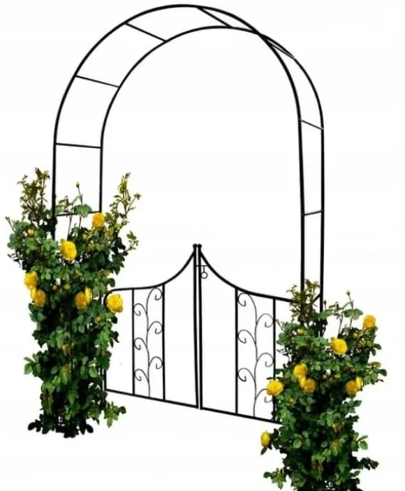 Garden Line - rosenbue metal - stald - 138x40x240 cm