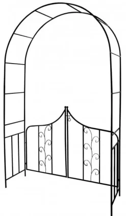 Garden Line - rosenbue metal - stald - 138x40x240 cm