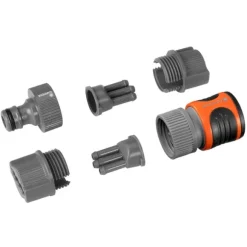 Gardena 5316-20 vandslange beslag Sprøjtehovedstik Grå, Orange 6 stk