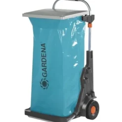 GARDENA Mobil Havevogn - Metalramme - Justerbar Taskehøjde - Maks. 70 kg - Blå