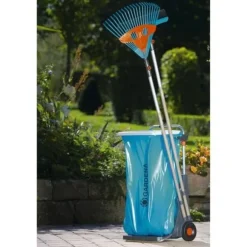 GARDENA Mobil Havevogn - Metalramme - Justerbar Taskehøjde - Maks. 70 kg - Blå