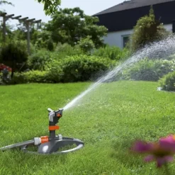GARDENA Premium slædevander – Justerbar rækkevidde 12,5 m maks. – Maks. areal 490 m² – Til XL-haver 5 års garanti