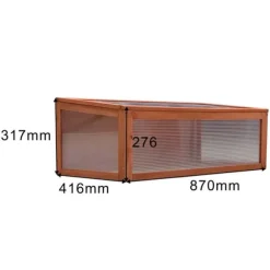 Gardiun Drivhus Wooden I Brun 41 x 90 x 32 cm