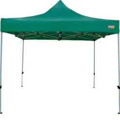 Gazebo Aktive Foldbar Justerbar højde Stål Polyester 420D Oxford Grøn 300 x 320 x 300 cm