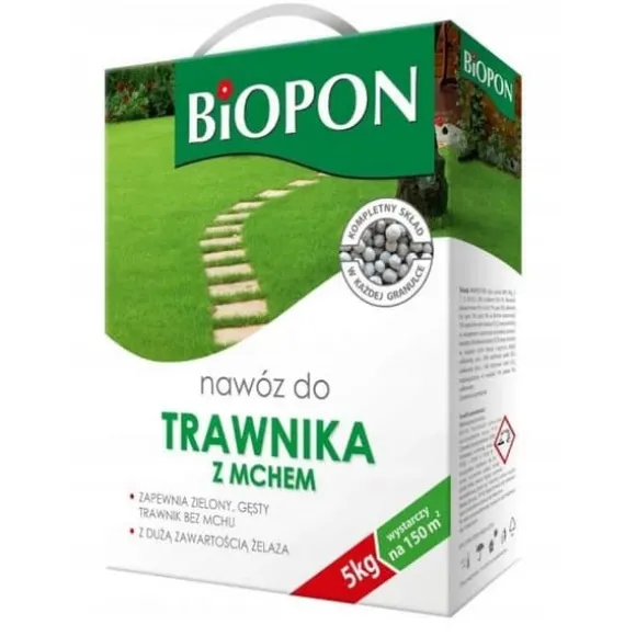 GØDNING - TIL GRÆSPLÆNE MED MOS 5 KG - BR BIO-1121
