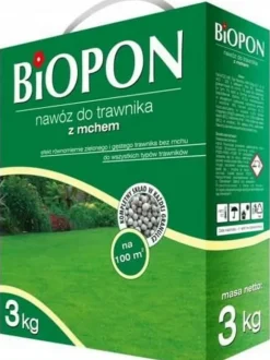 GØDNING - TIL GRÆSPLÆNE MED MOS 3 KG - BR BIO-1050