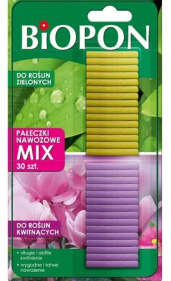 Gødningspinde til blomstrende og grønne planter 30 stk.