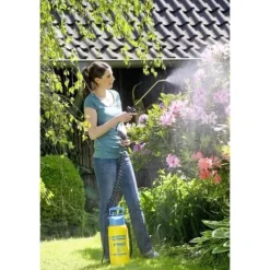 GLORIA - Prima 5 Comfort - 5L tryckspruta med lans och mässingsmunstycke och 2m50 spiralslang