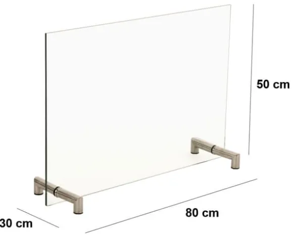 Gnistbeskytter Lauri 80x50 30 x 80 x 50 cm