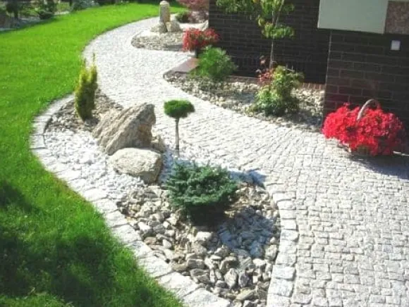 Granit Havesten Dekorativ HVID MARIANNA 8-16mm 20kg Biovita