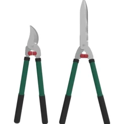 Grenklippersæt, 2 dele: 40 cm non-stick grenklipper og 51 cm hækksaks til hække og grene