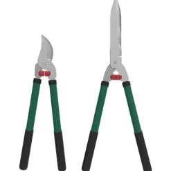 Grenklippersæt, 2 dele: 40 cm non-stick grenklipper og 51 cm hækksaks til hække og grene