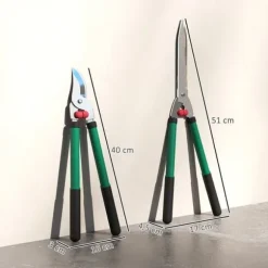 Grenklippersæt, 2 dele: 40 cm non-stick grenklipper og 51 cm hækksaks til hække og grene