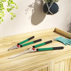 Grenklippersæt, 2 dele: 40 cm non-stick grenklipper og 51 cm hækksaks til hække og grene