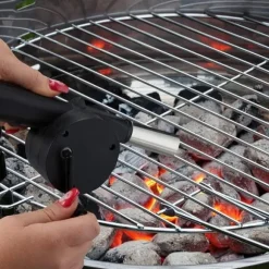 Grillblæser til optænding af pejseovn Manuel pejsgrill