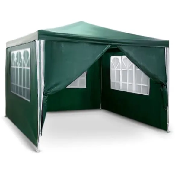 Grøn havepavillon 3x3m 4935