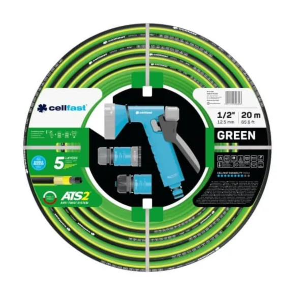 GRØNT 1/2'' 20M ENERGO SPRINKLERSÆT - C 15-108