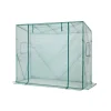 Grønt plastikdrivhus, 200 x 77 x 149/169 cm