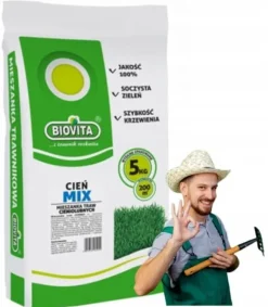 Græsplæneblanding Cieńmix 5 kg Til mørklagte græsplæner