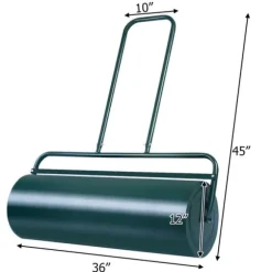 Græsplænerulle, 112×90×30 cm, Grøn