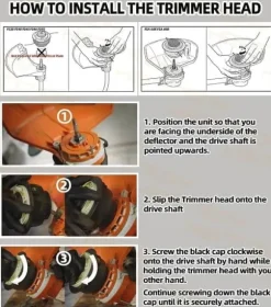 Græstrimmerhoved Stihl AutoCut C6-2 - m8*1.25 Skærehoved
