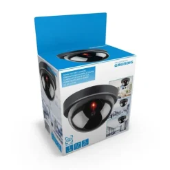 Grundig Dummy sikkerhedskamera kuppel - sort