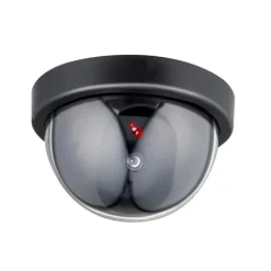 Grundig Overvågningskamera-attrap med blinkende LED-lys