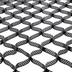 Grusgitter, 500x198 cm, Sort, HDPE jordstabilisering